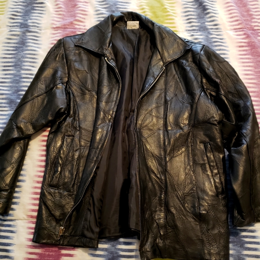 Leather jacket